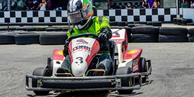 1ª vitória no Campeonato de Kart do Vale do Paraíba